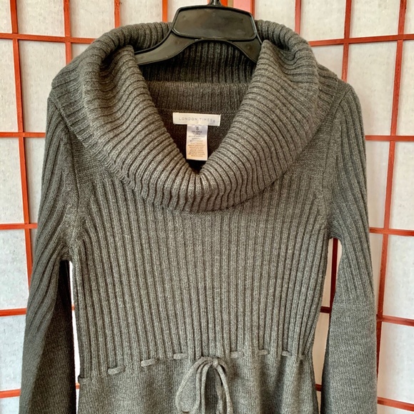 London Times Dresses & Skirts - London Times Ribbed Sweater Dress